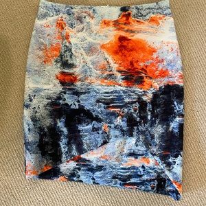 Bec and Bridge Fire and Ice mini skirt